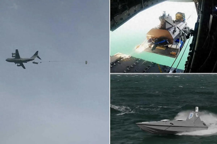 英国测试新战法：用运输机投无人艇，真能改写海战规则？